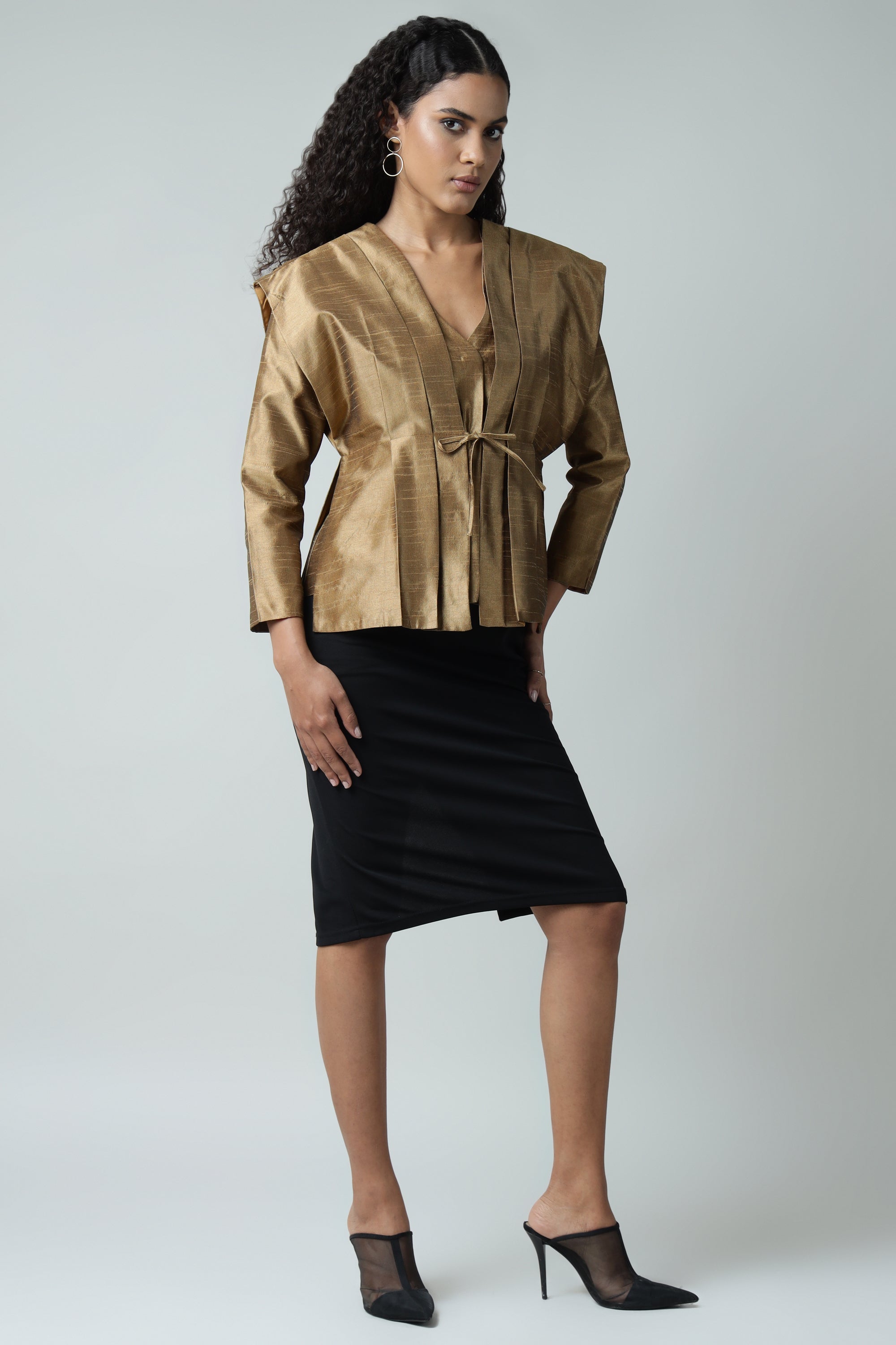 Trendy Silk Jacket Sanaita