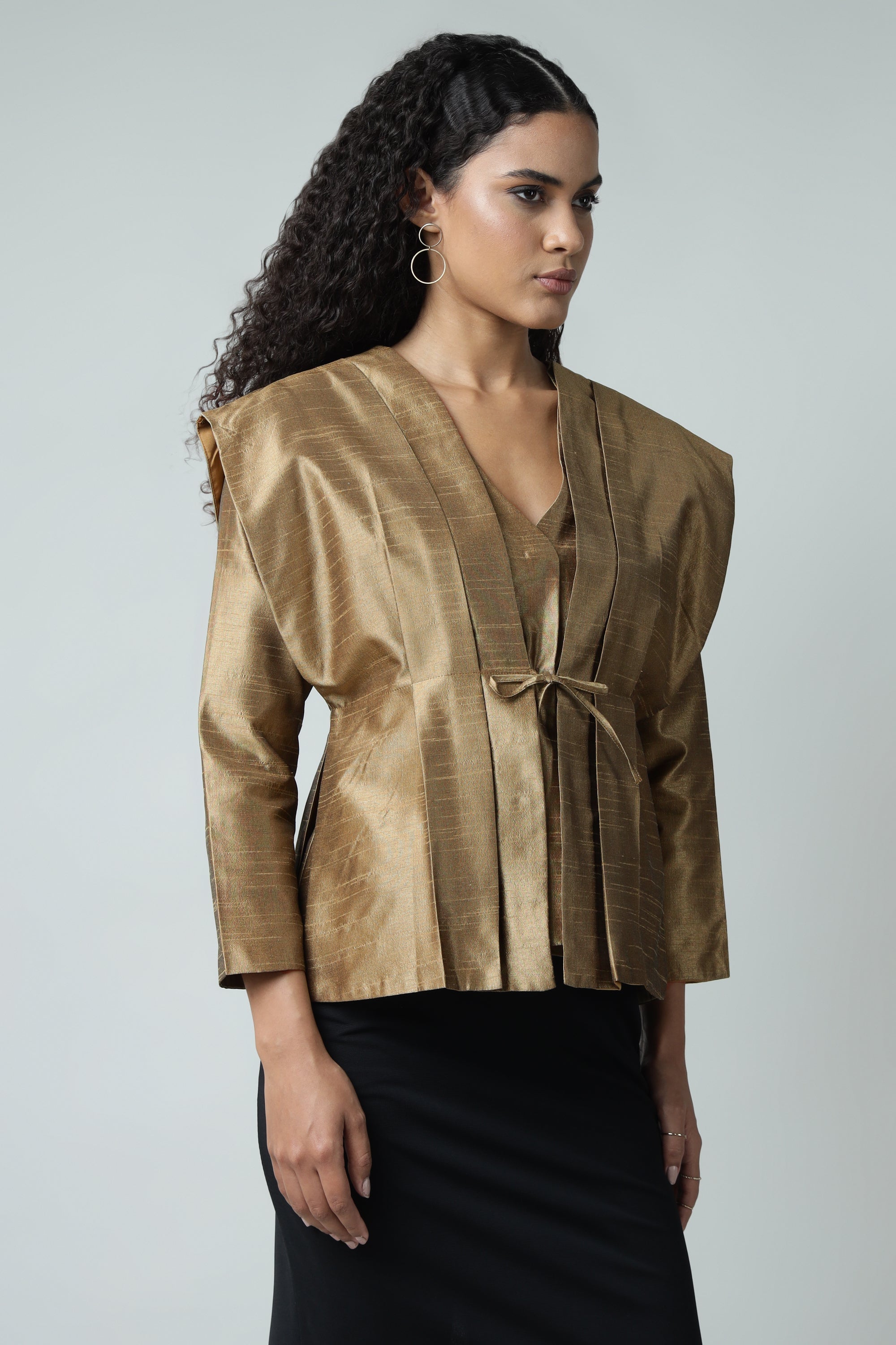Trendy Silk Jacket Sanaita