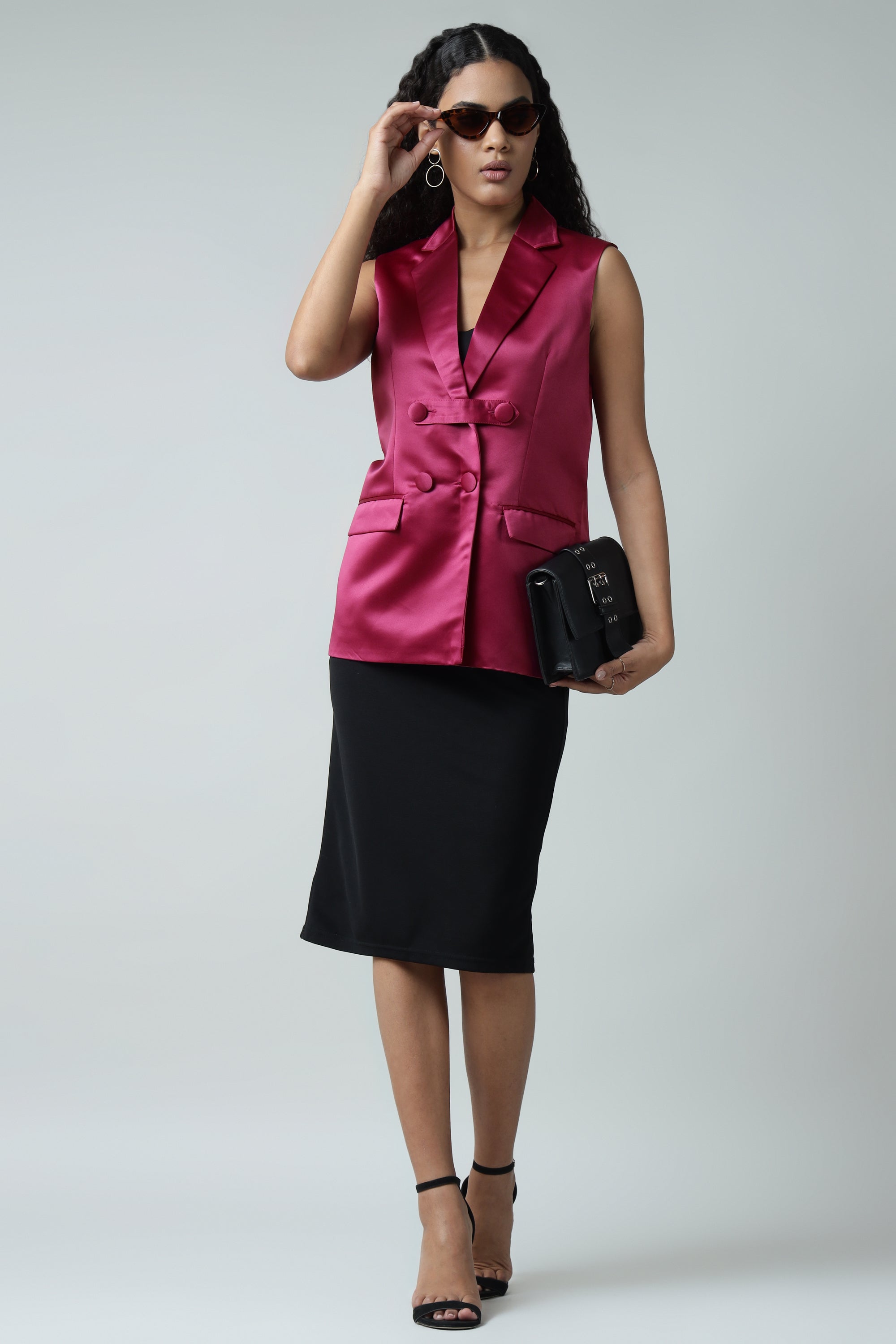 Cocktail Pink Vest Sanaita