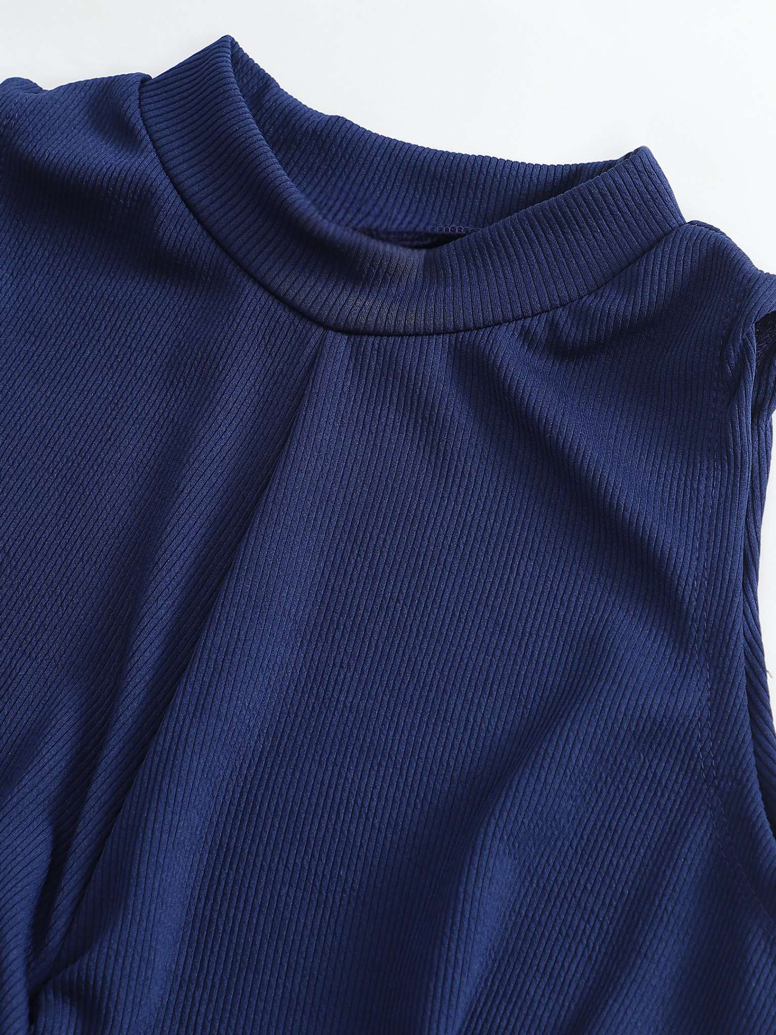 Navy Knot Detail Top Sanaita