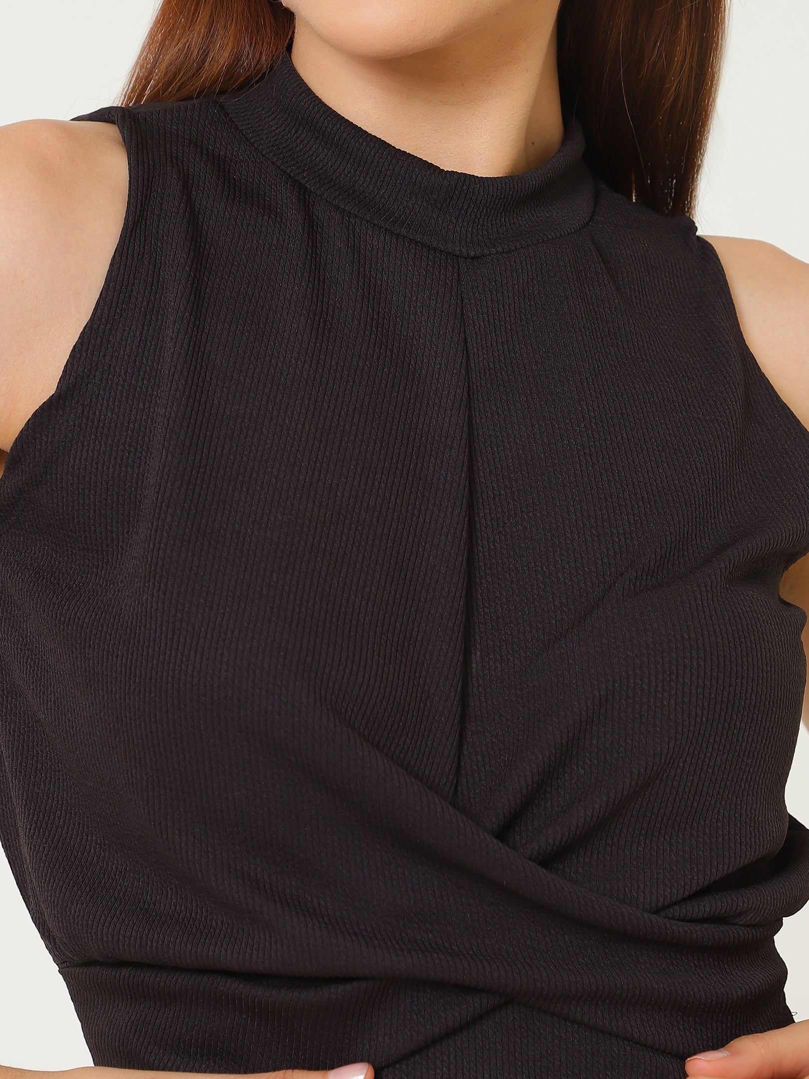 Black Knot Detail Top Sanaita