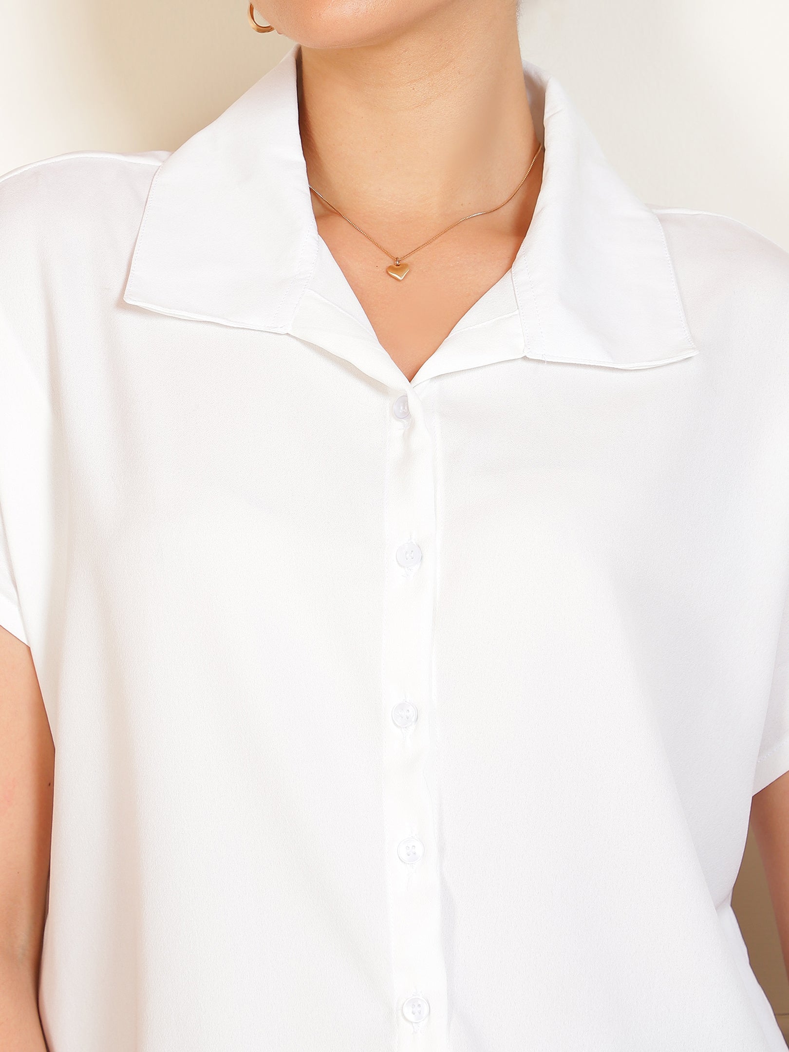 breezy short sleeves short shirt