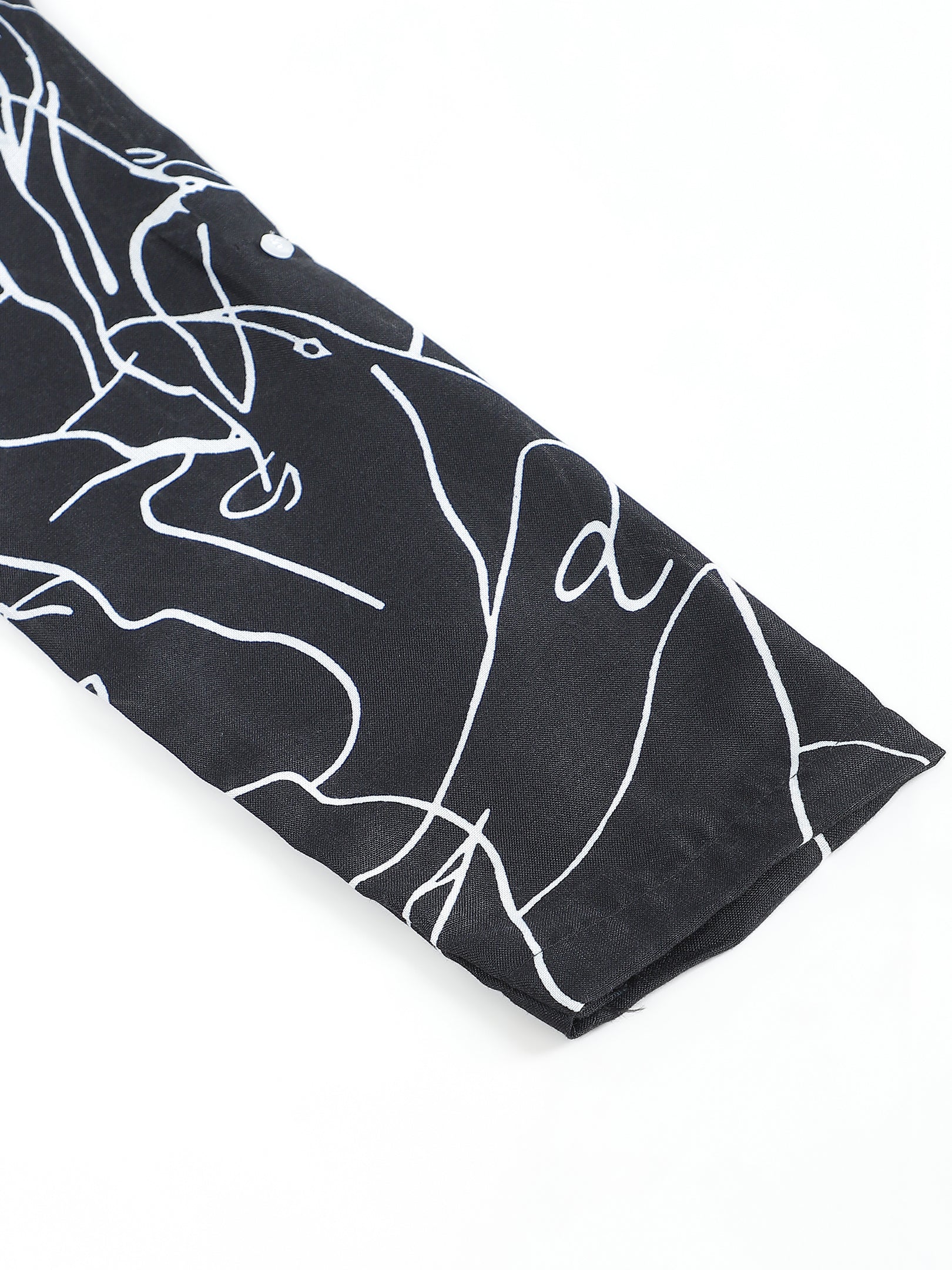 Markble Print Aline Dress Sanaita