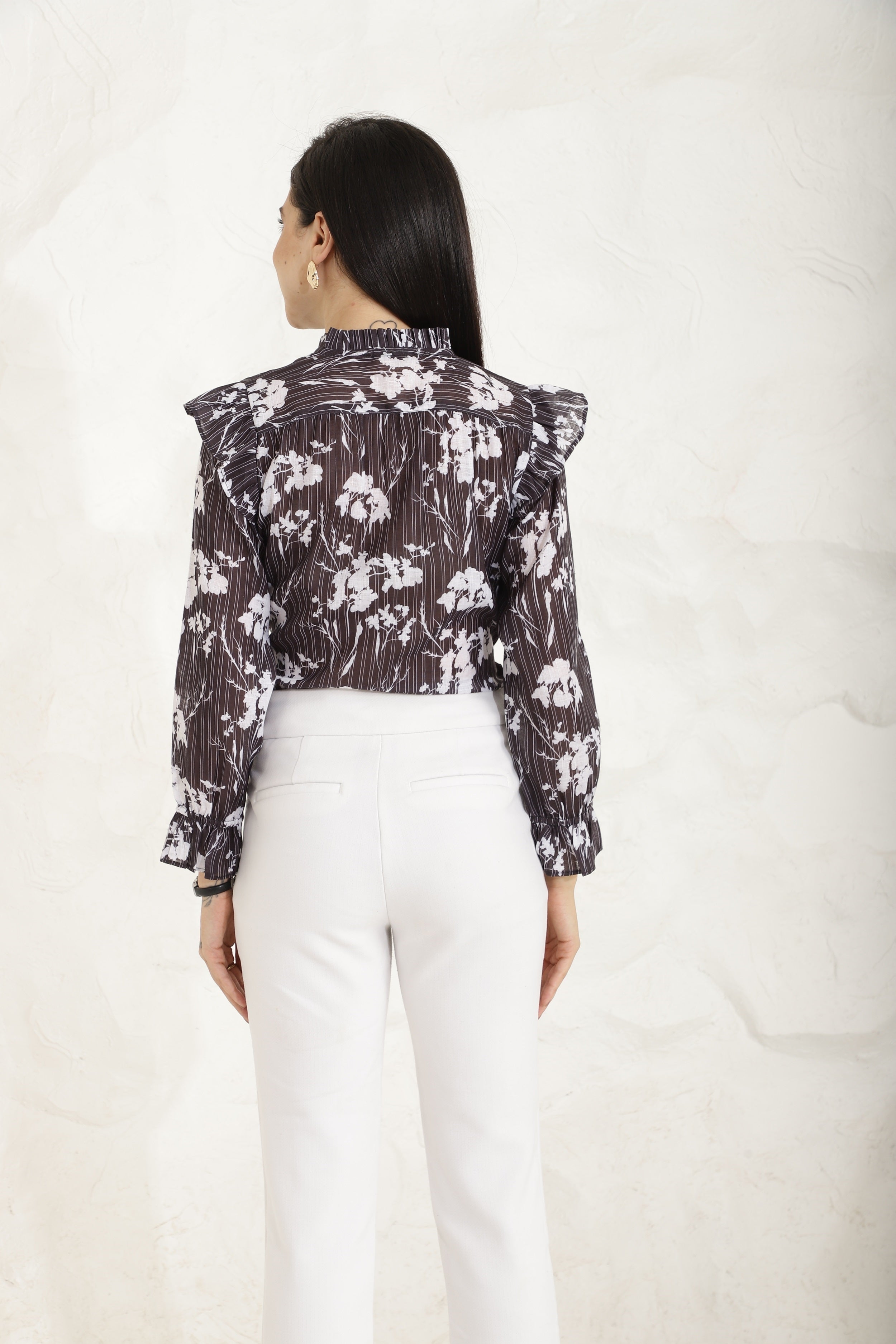 White Bud Shirt Sanaita