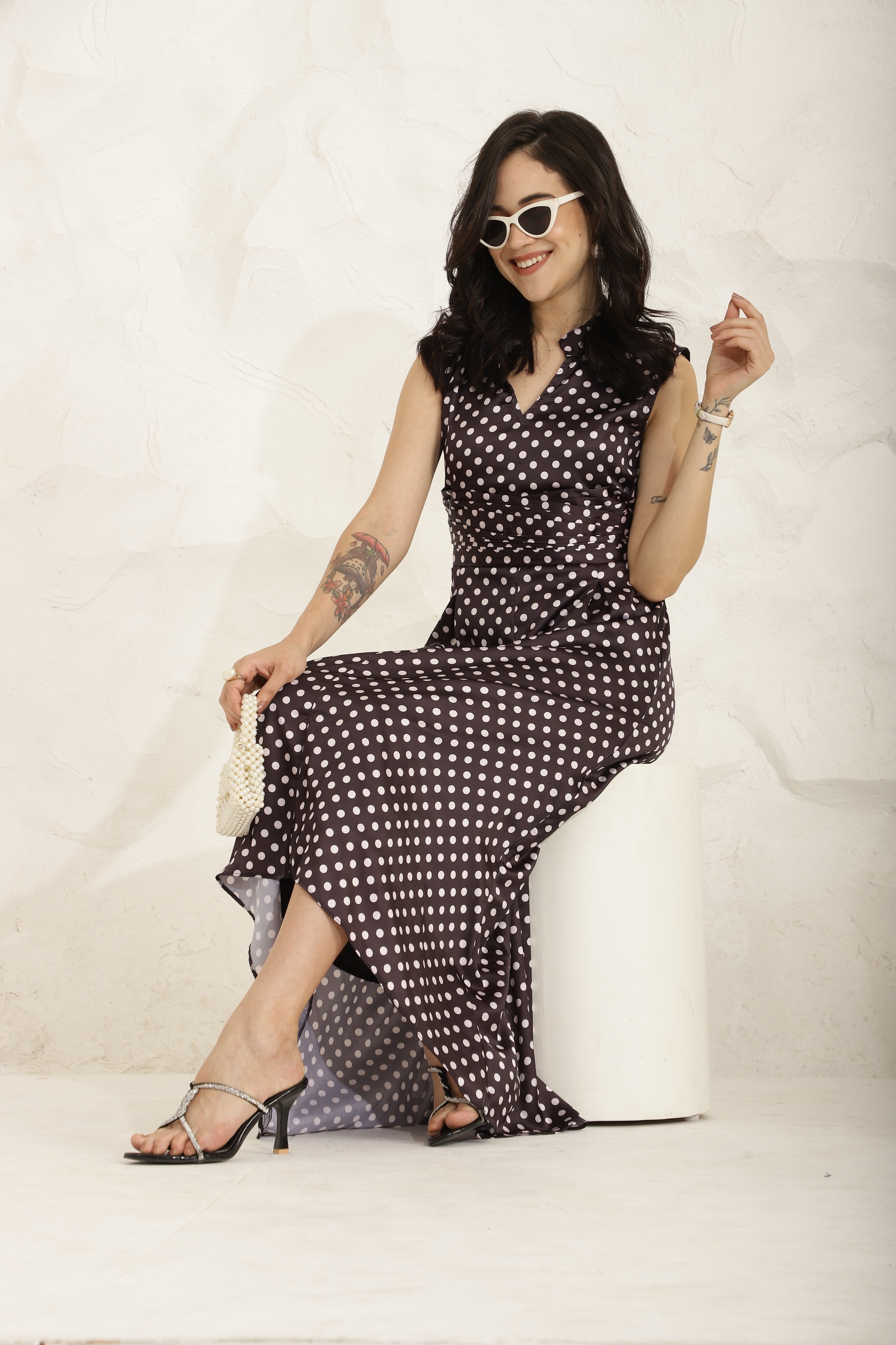 Dot Amour Dress Sanaita