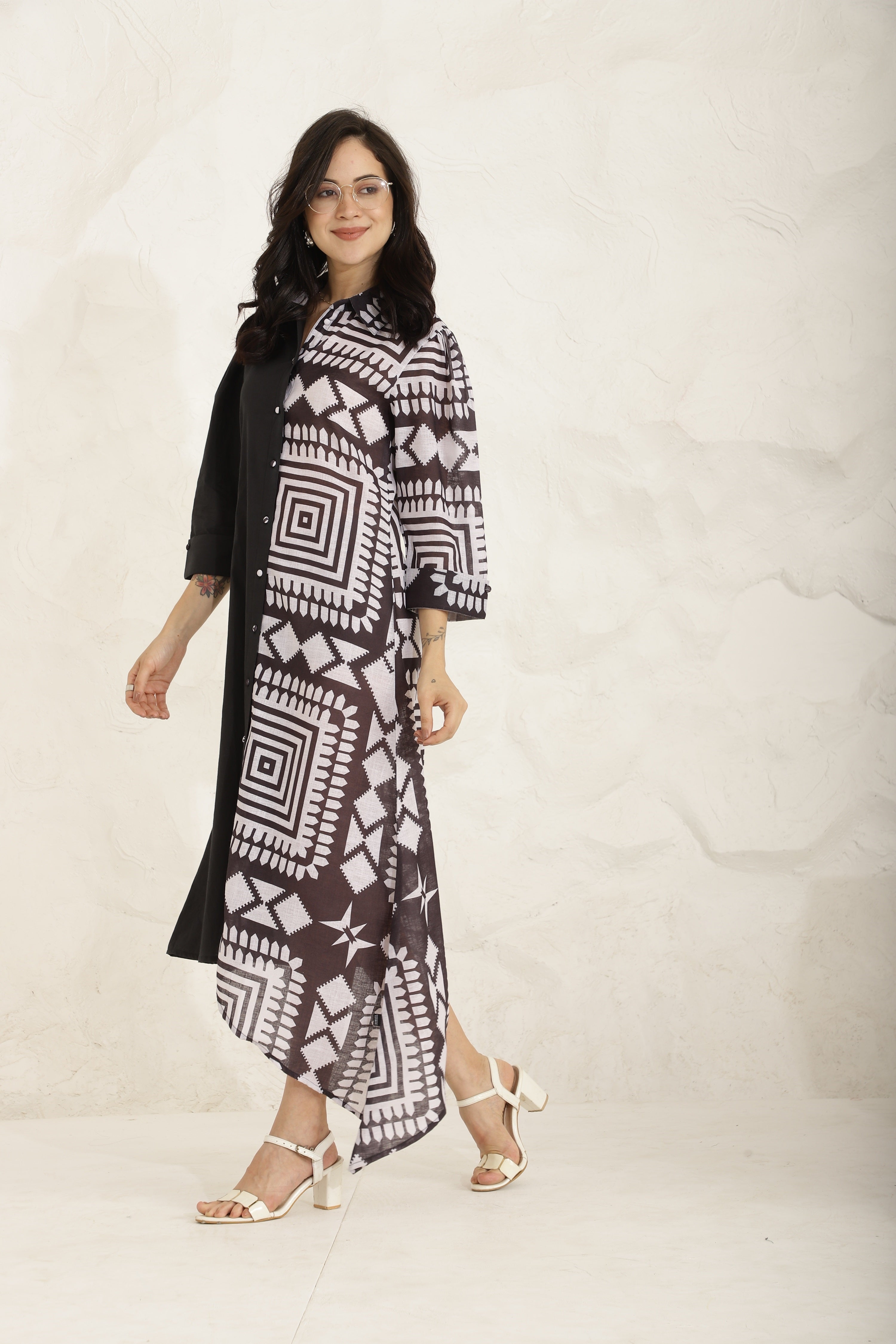 Fusion Shirt Dress Sanaita