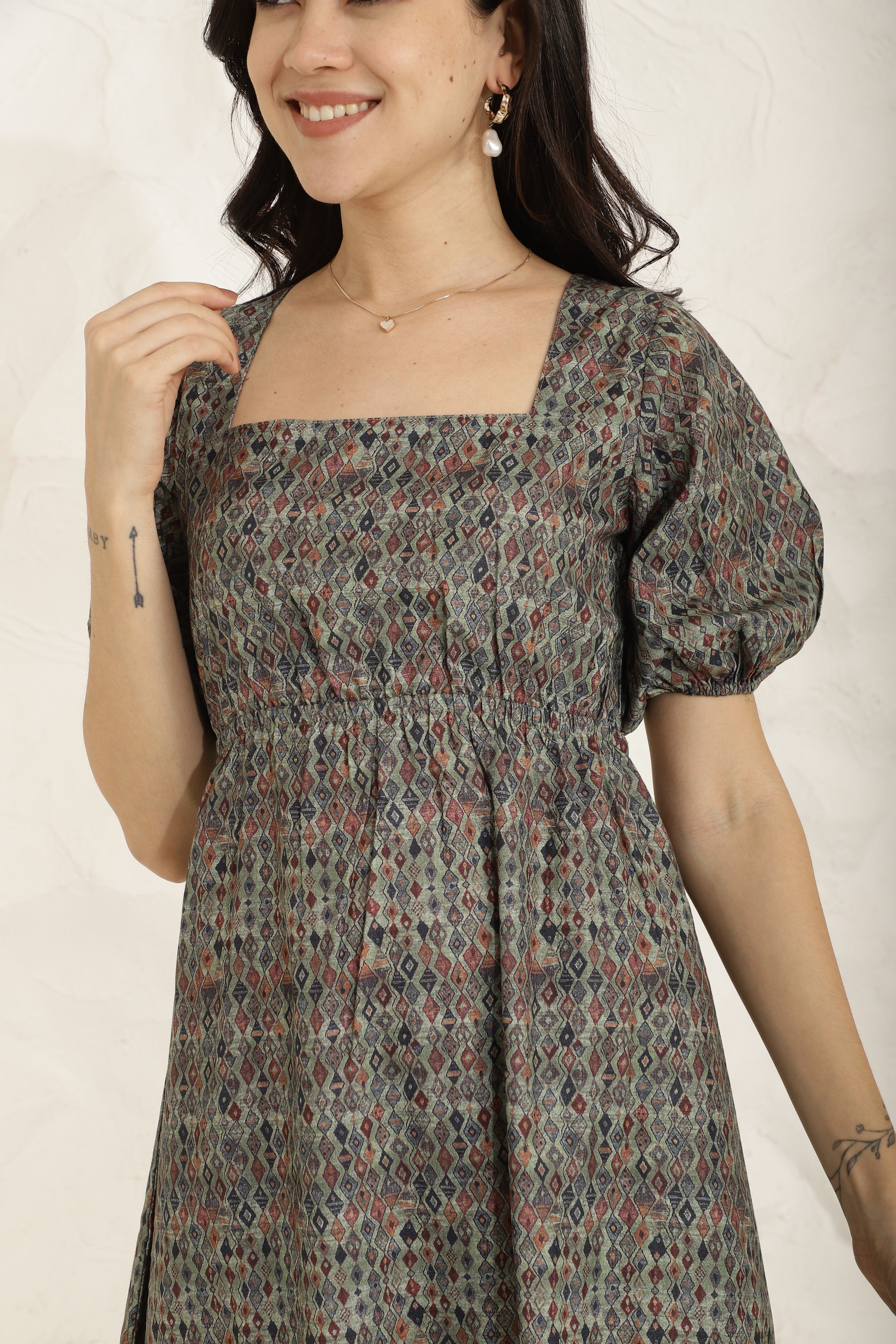 Terra Flare Dress Sanaita