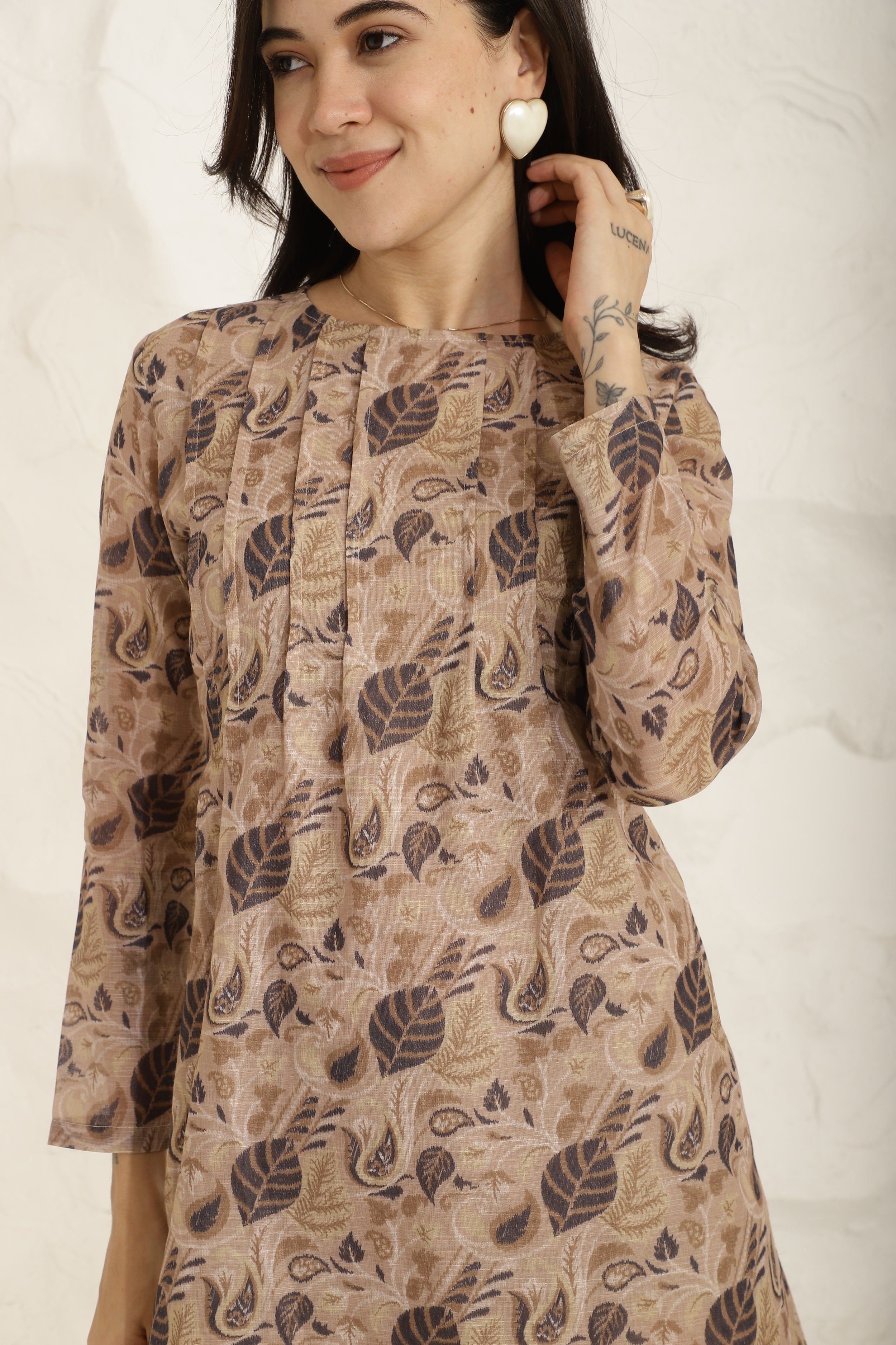 Azure Rust Dress Sanaita