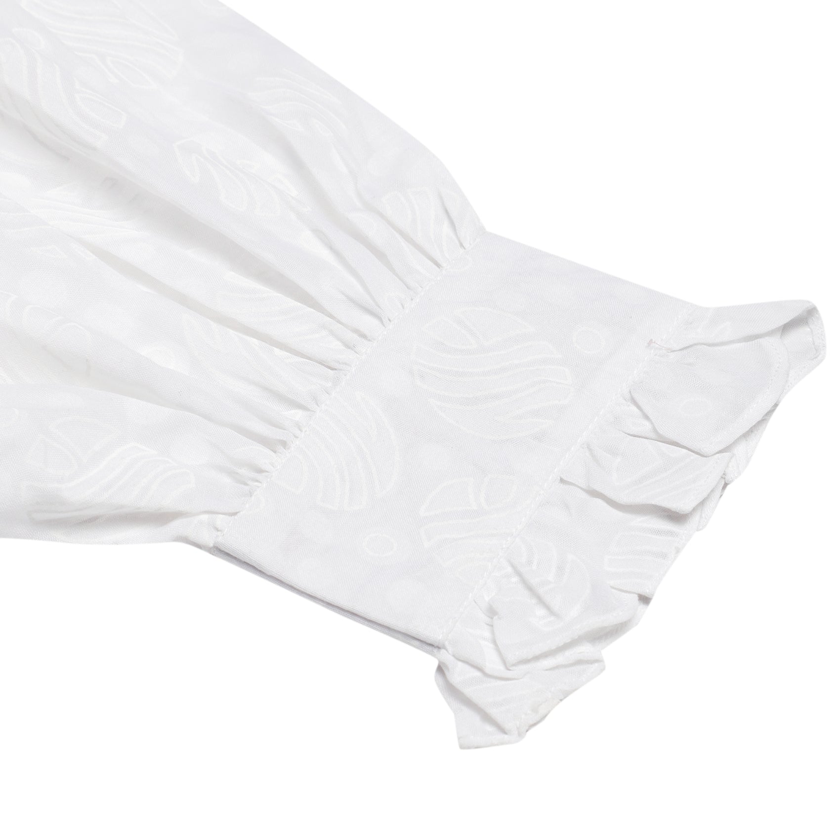 Double Frill Stylised Oversized Shirt Sanaita