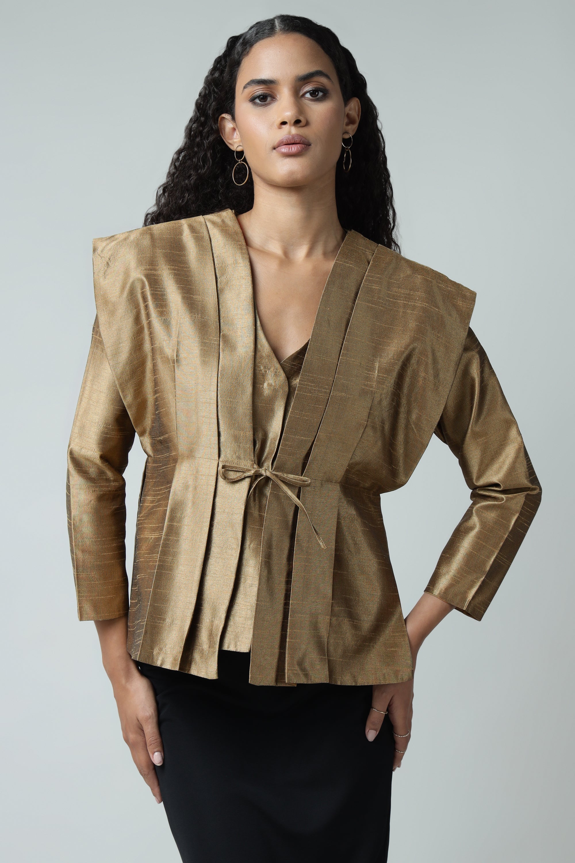 Trendy Silk Jacket Sanaita
