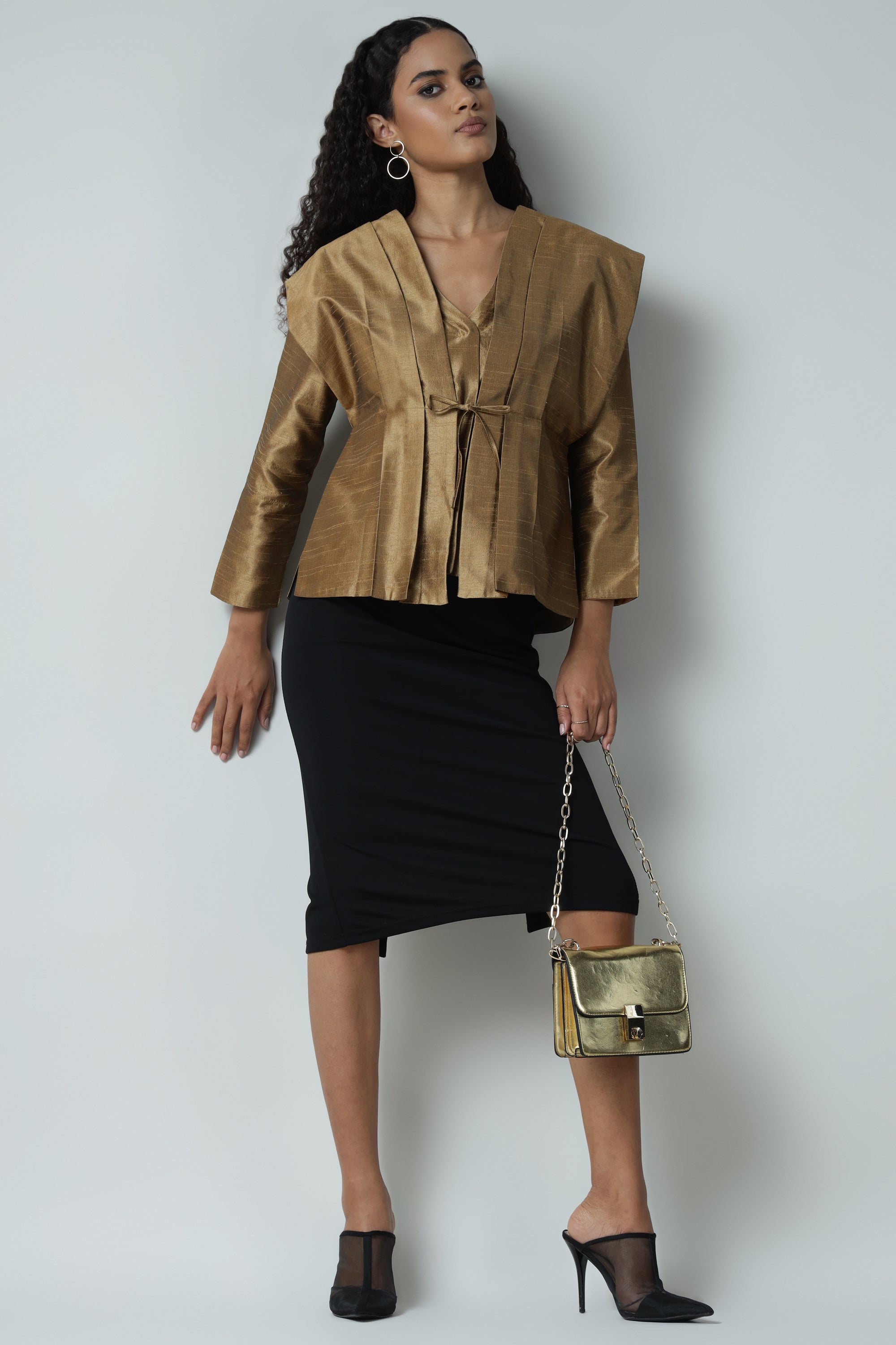 Trendy Silk Jacket Sanaita