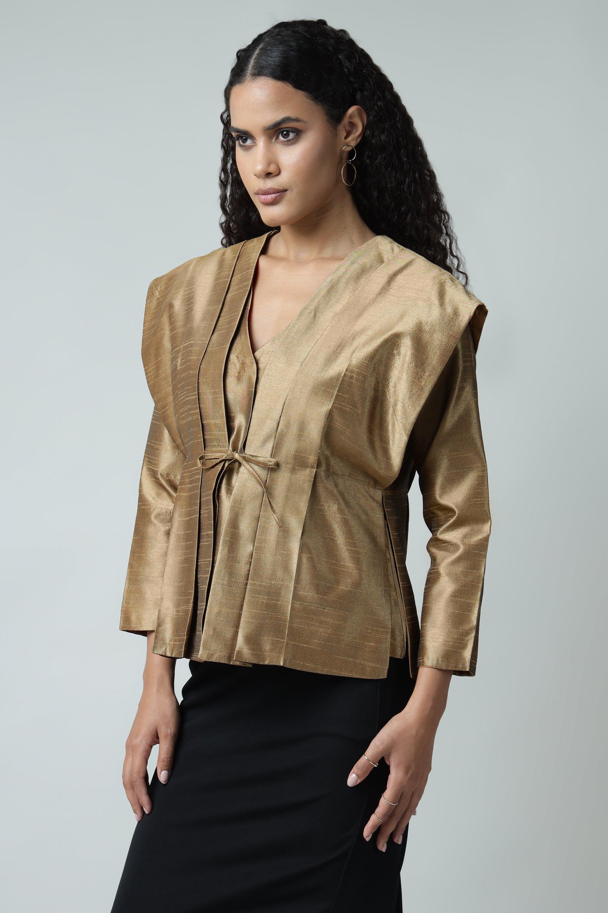 Trendy Silk Jacket Sanaita