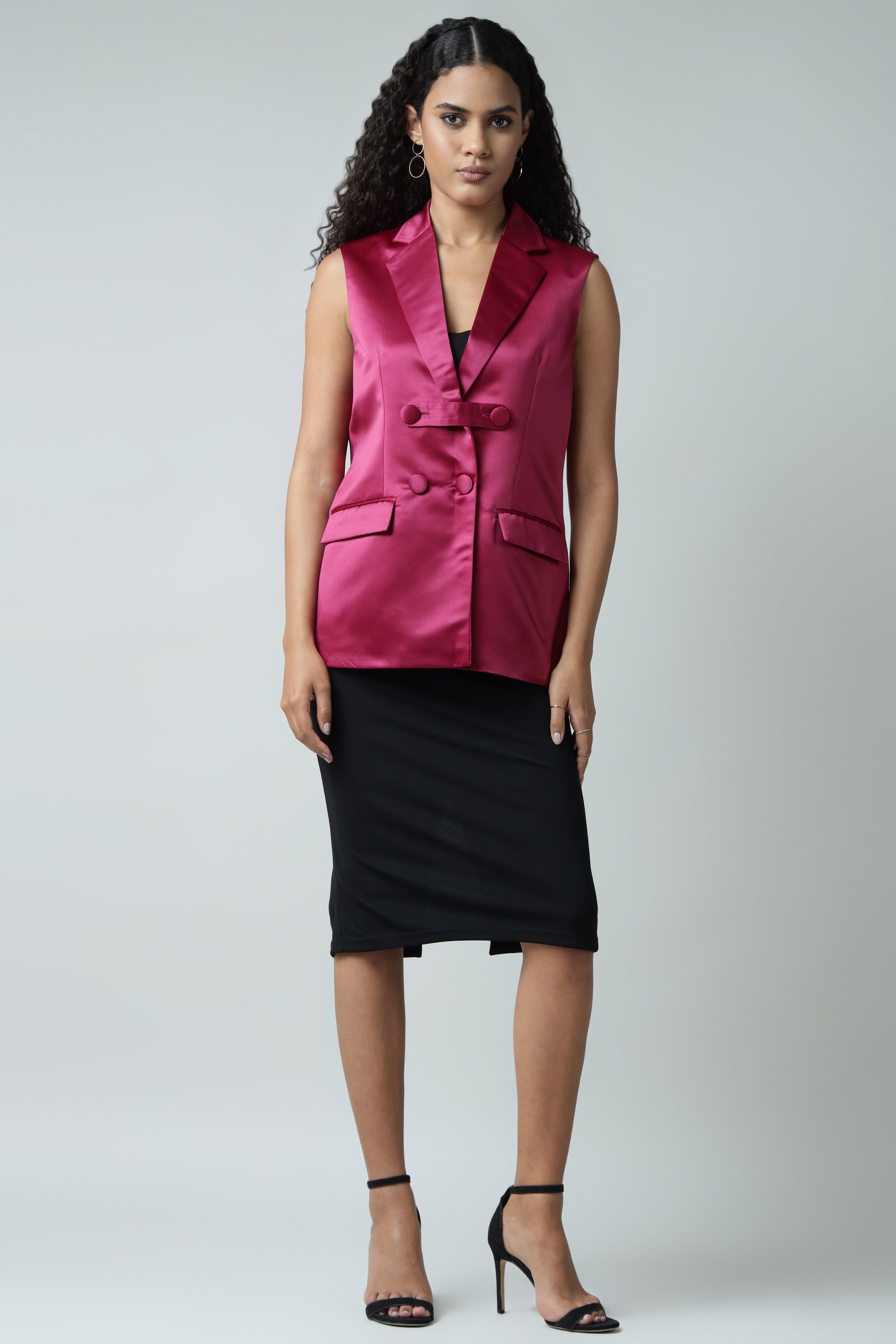 Cocktail Pink Vest Sanaita