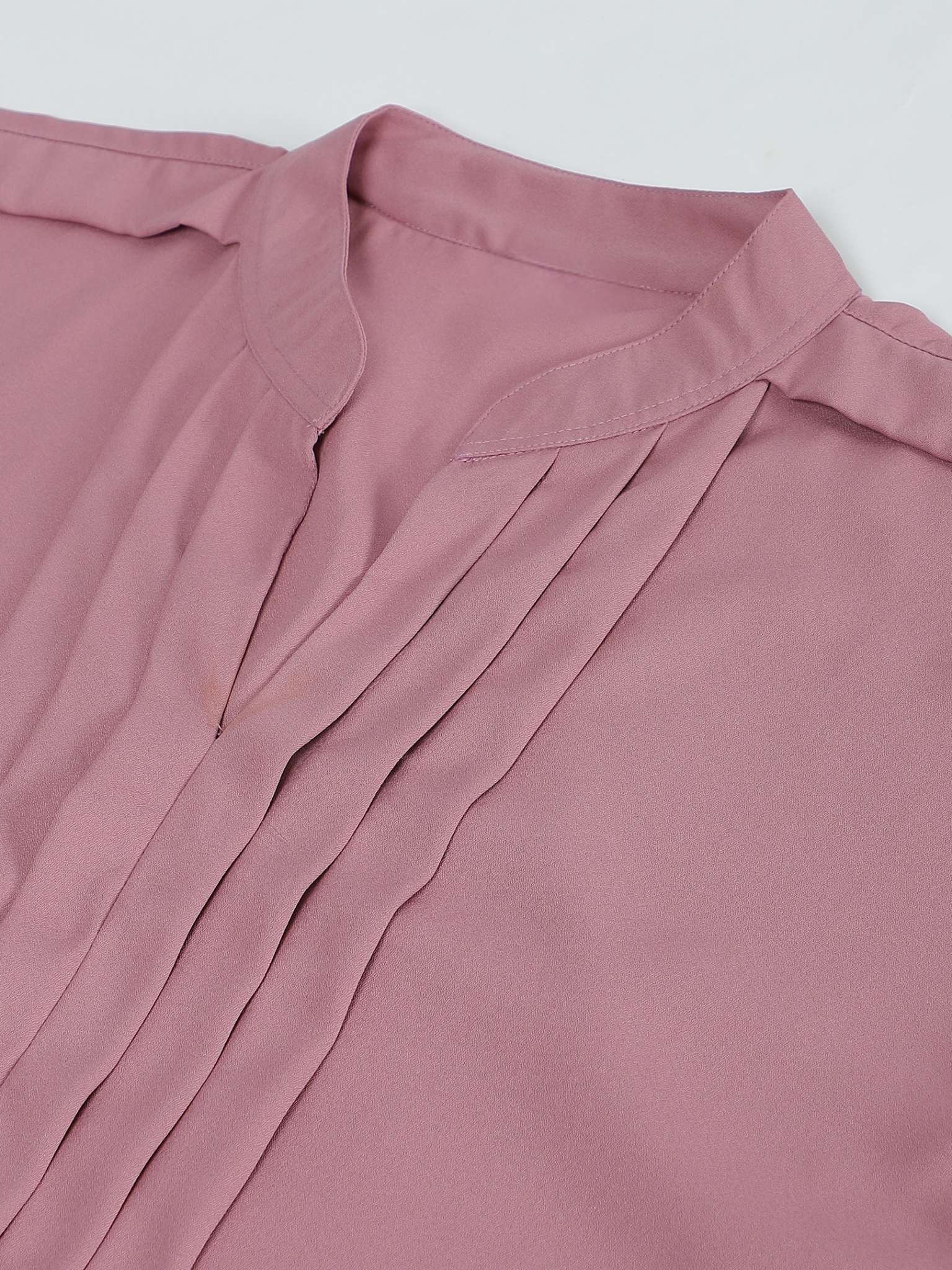 Pink Pleated Blouse Sanaita