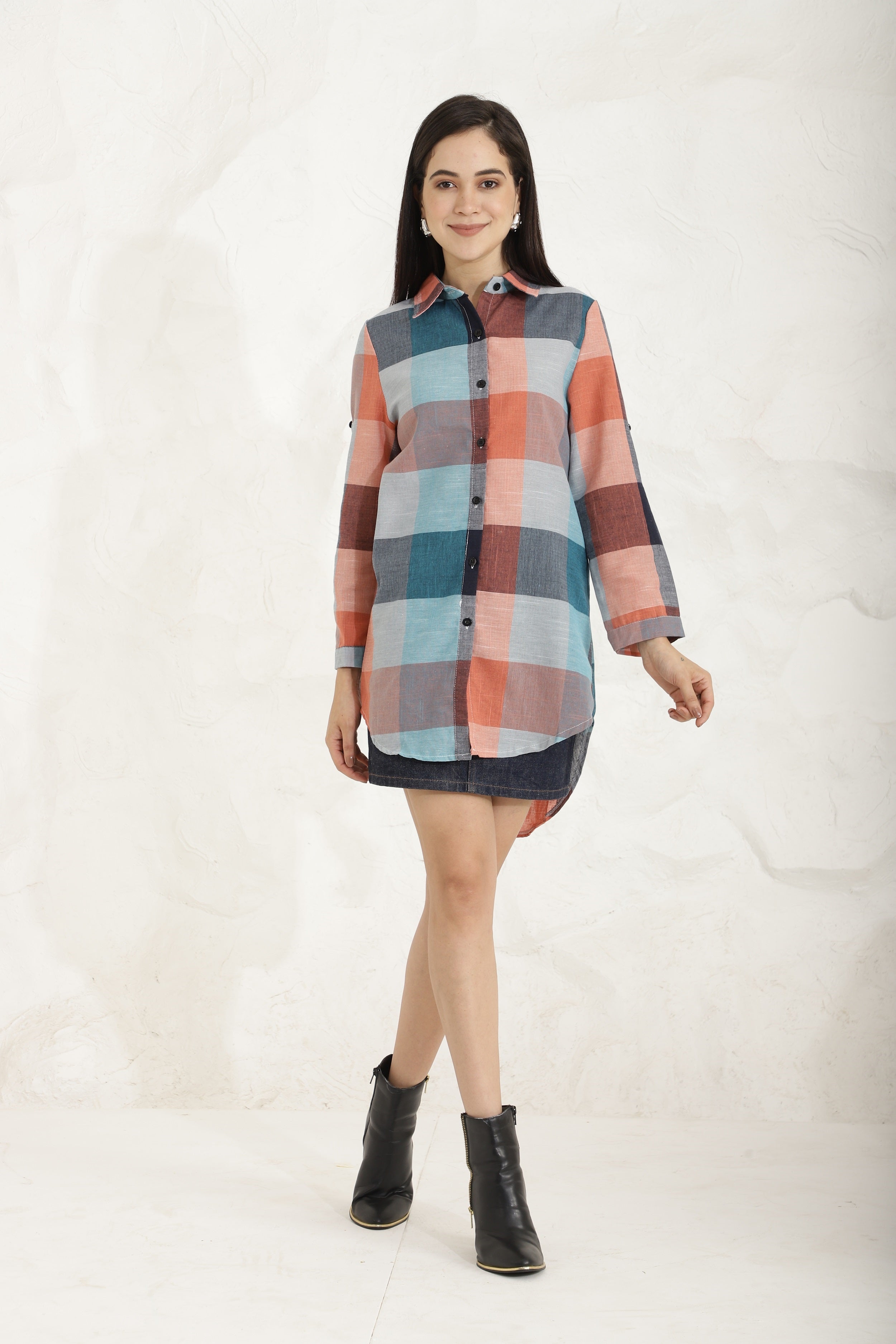 Trendy Plaids - Multicolour Sanaita