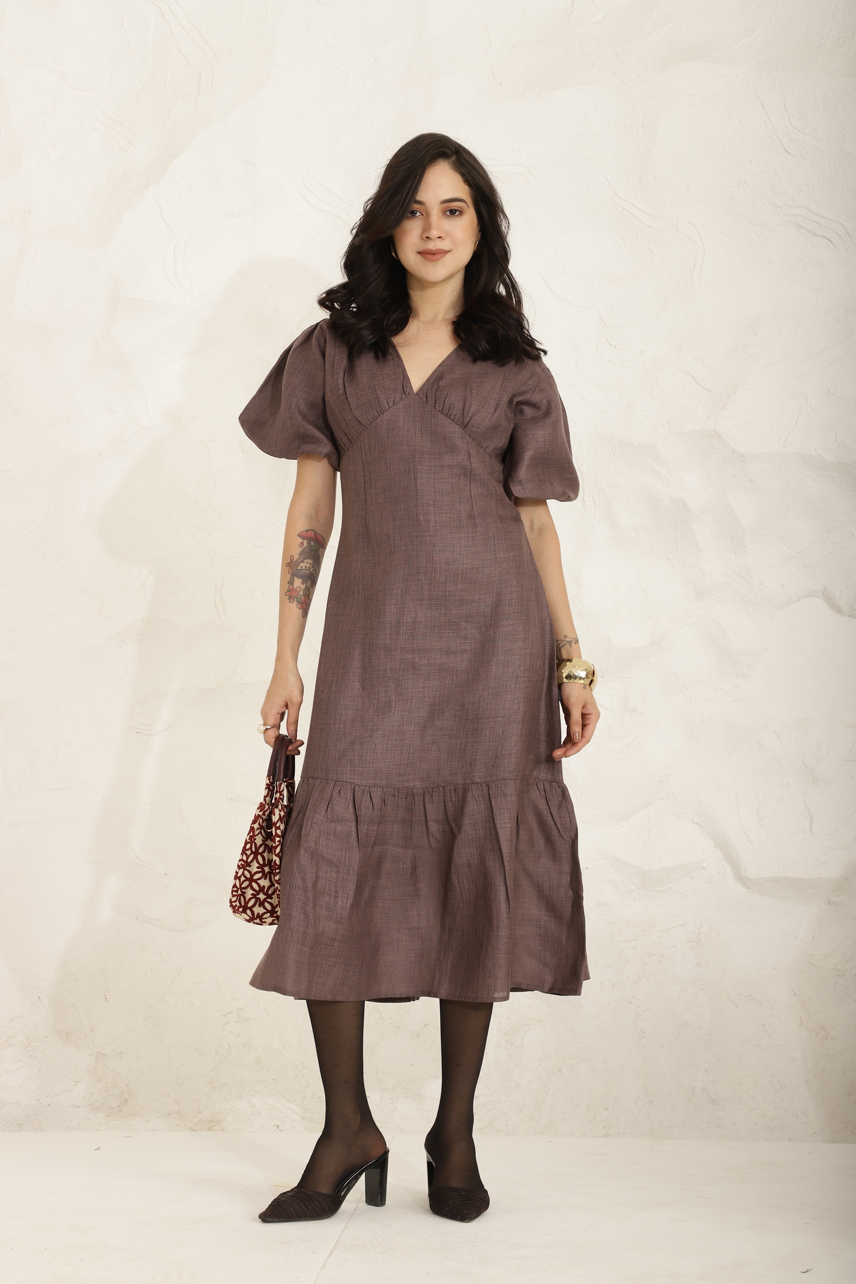 Mocha Daze Dress Sanaita