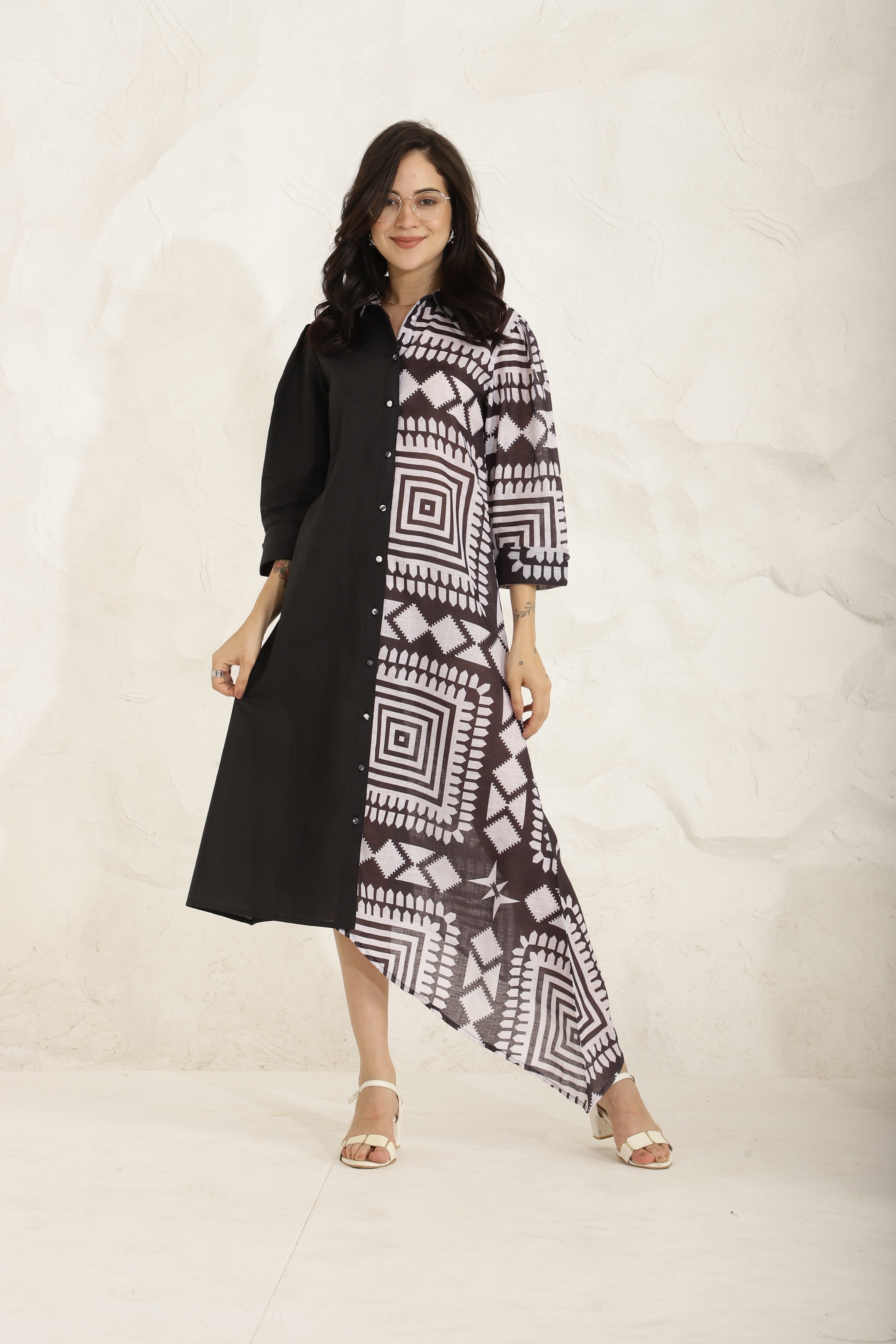 Fusion Shirt Dress Sanaita