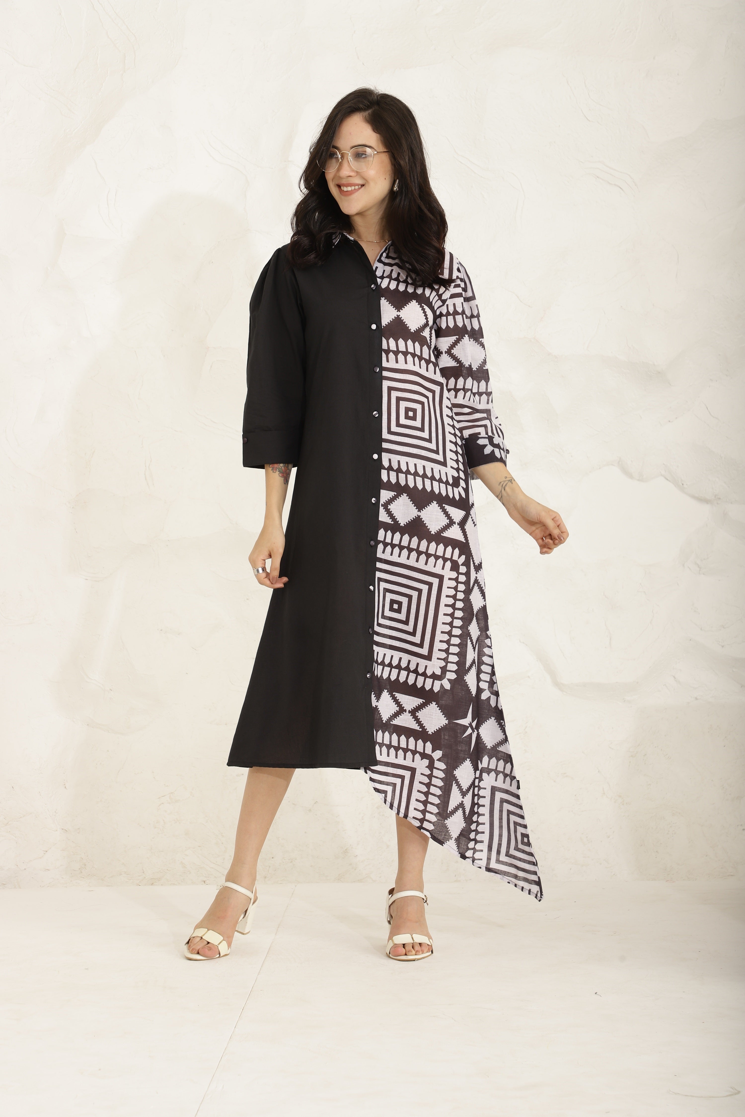 Fusion Shirt Dress Sanaita
