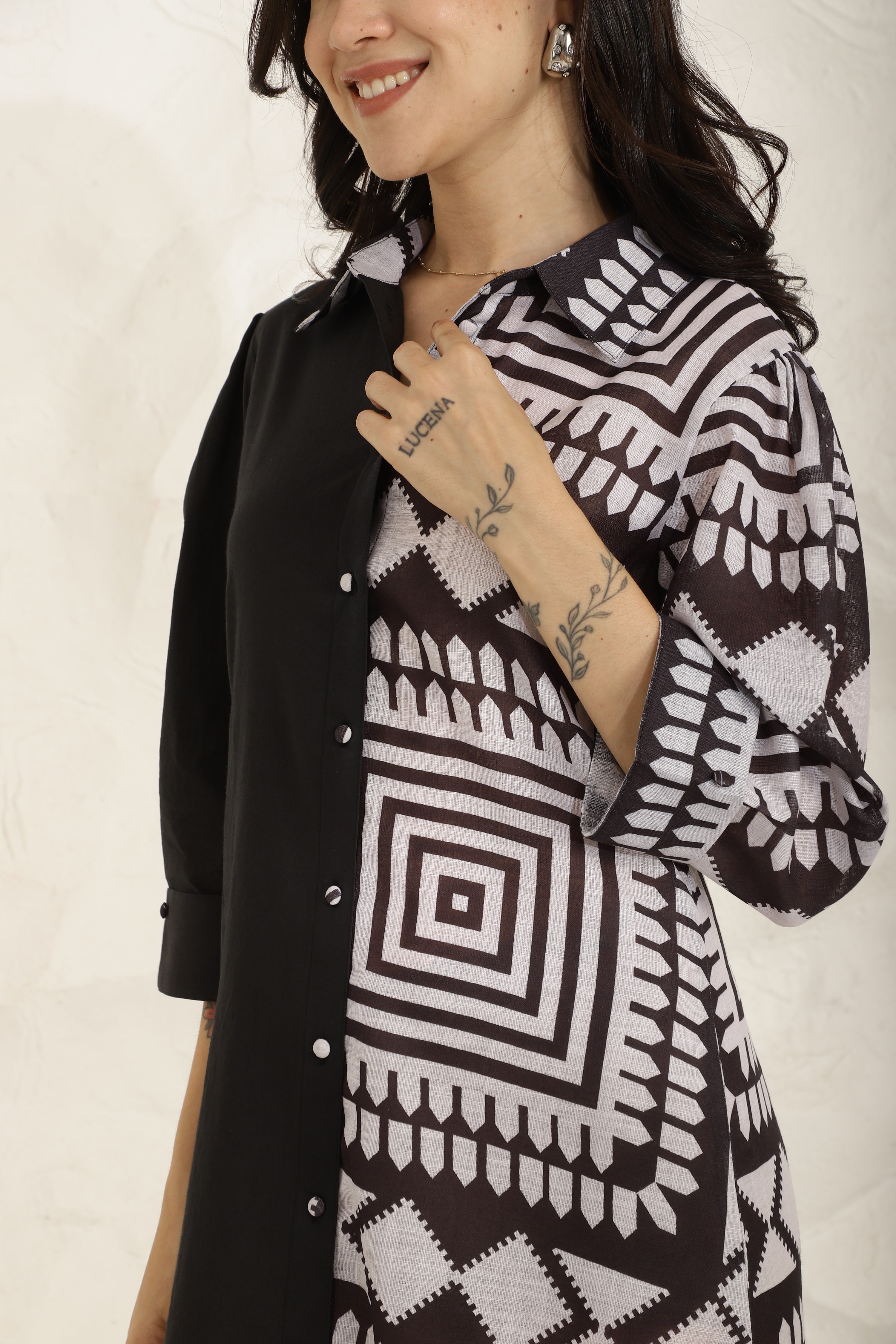 Fusion Shirt Dress Sanaita