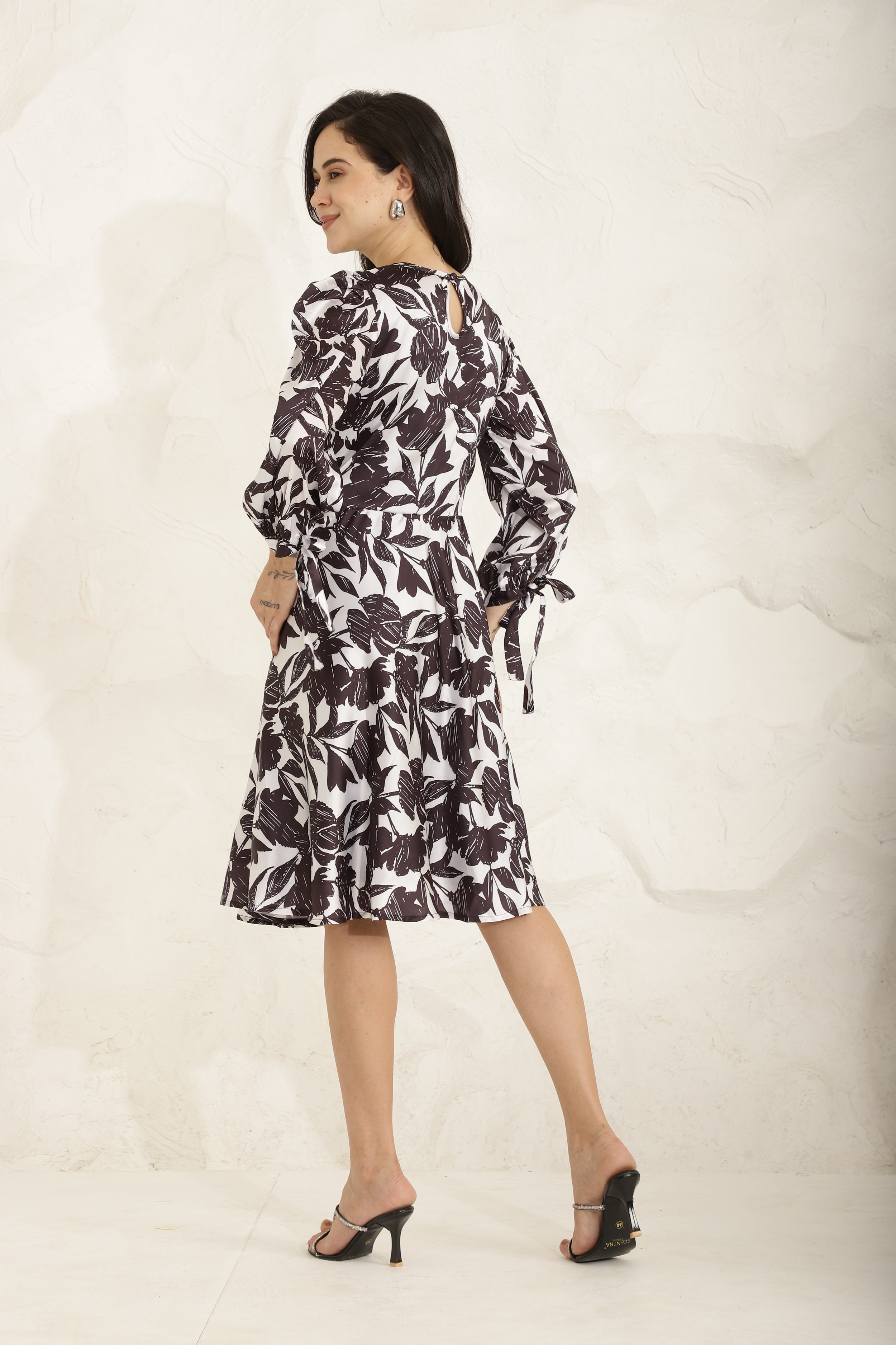 Skater Rose Dress Sanaita