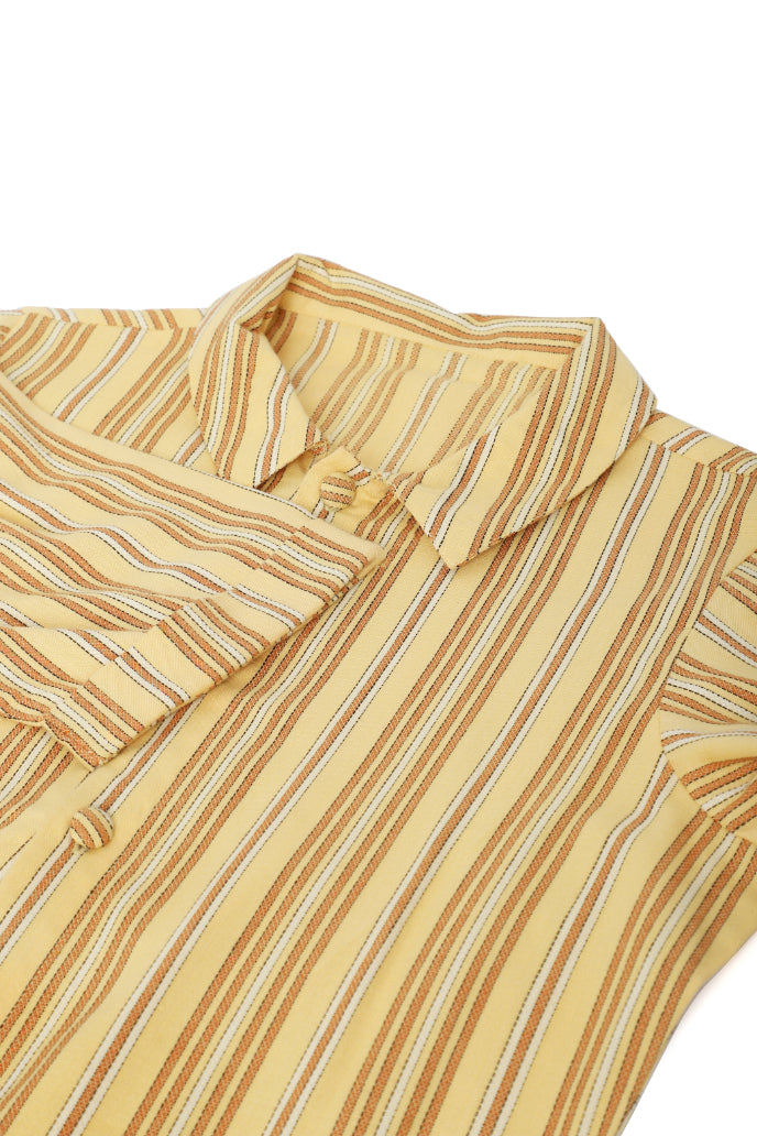 Yellow Strip Dress