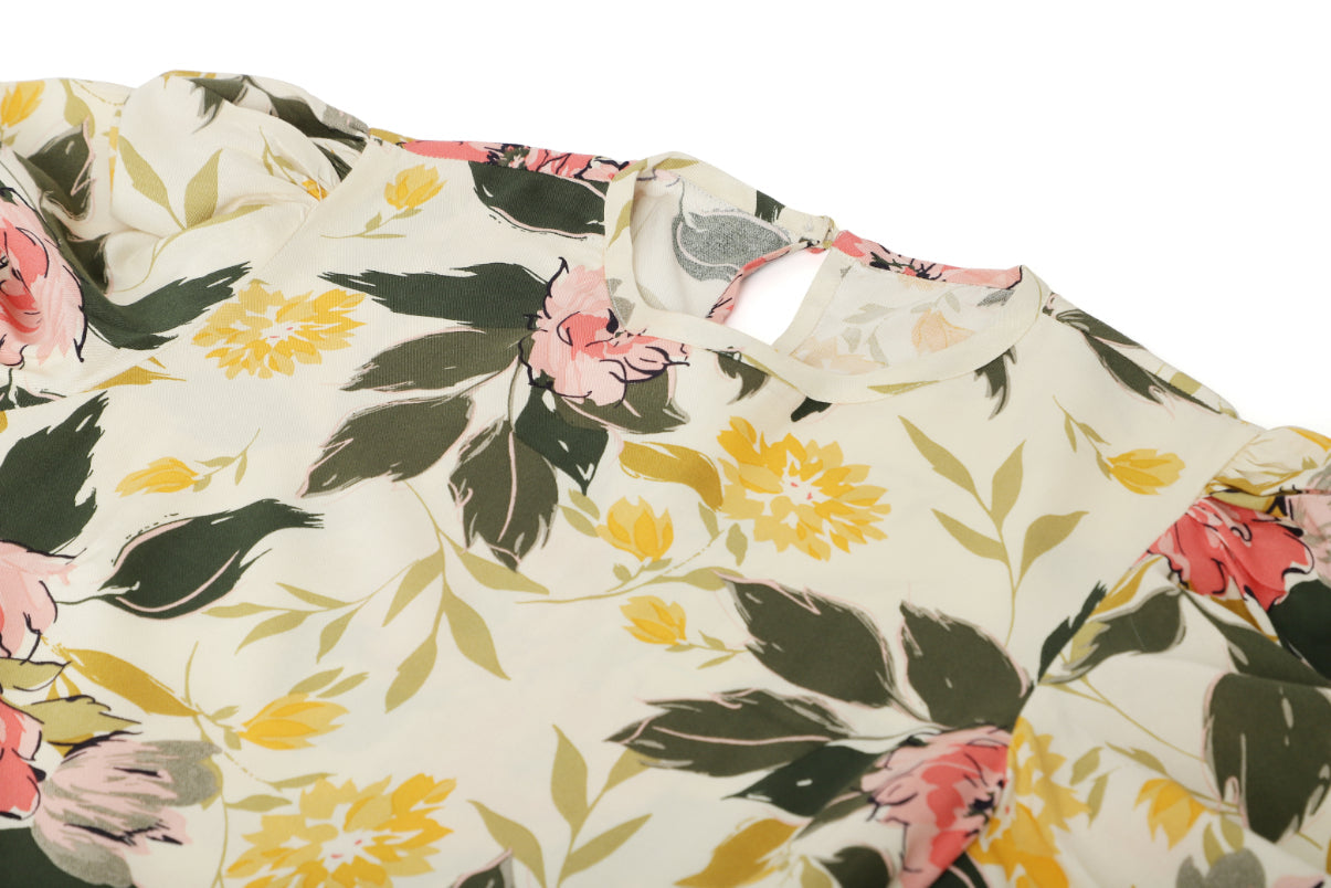 Floral Skater Dress Sanaita
