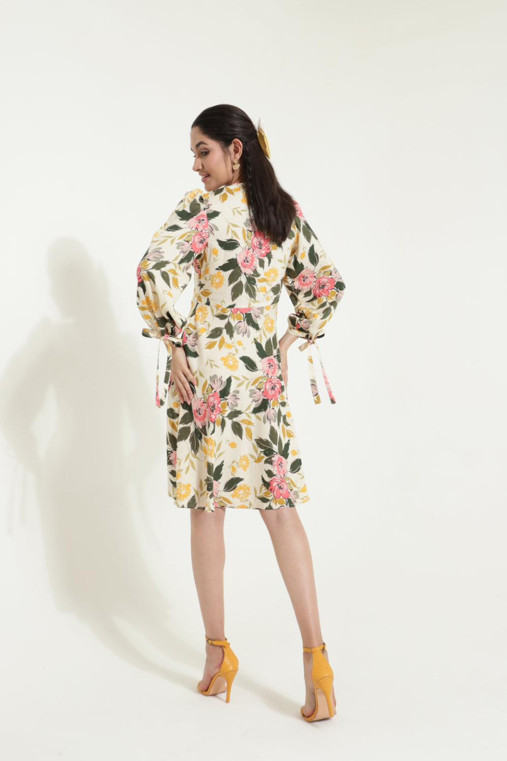 Floral Skater Dress Sanaita